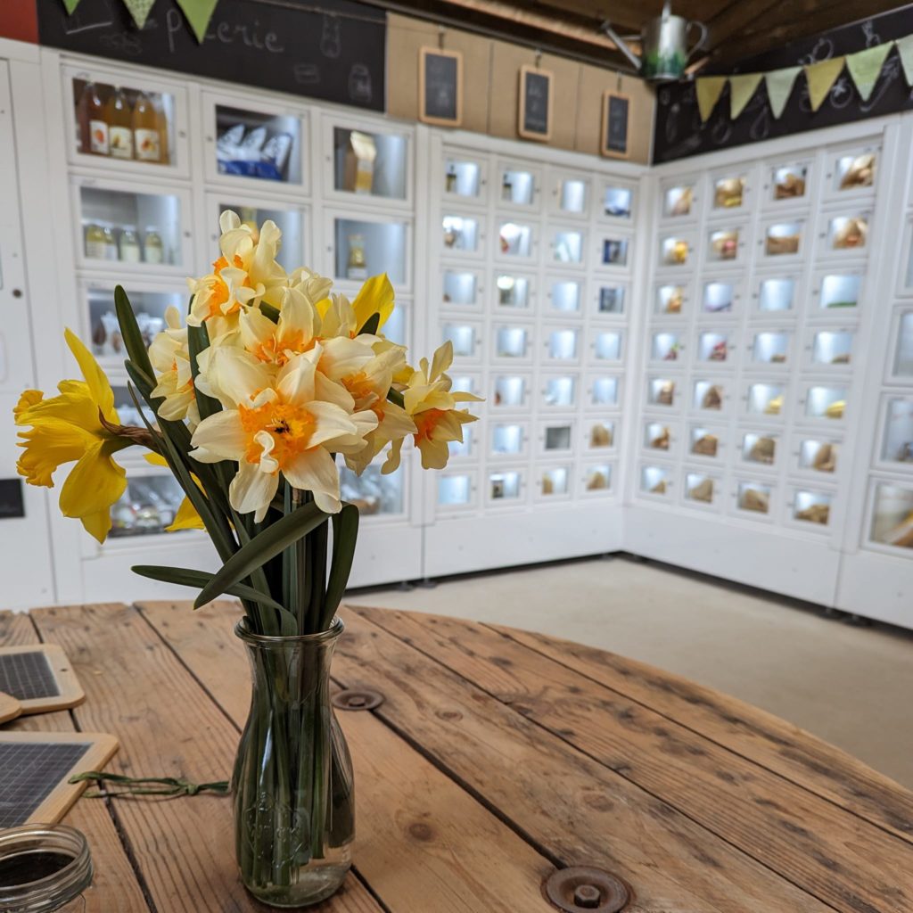 Les casiers du Casier Français en service pour le circuit court