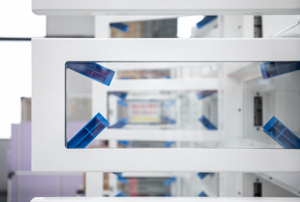 Montage des portes pour le casier