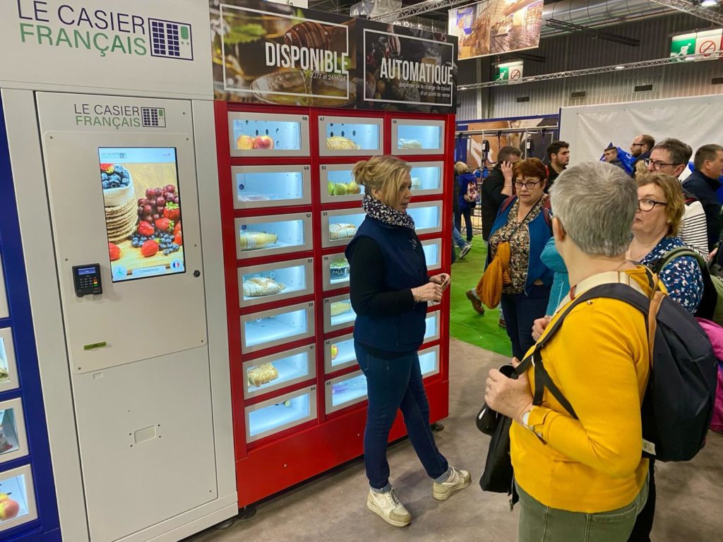 Astrid en présentation au salon de l'agriculture 2024