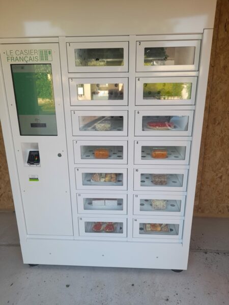 Distributeur automatique Le plaisir des papilles à Nogentel par Le Casier Français
